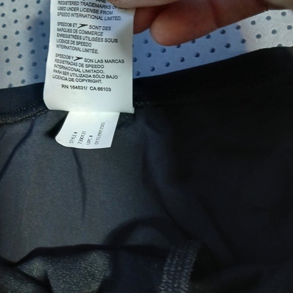 Speedo Mens Swimsuit Powerflex Eco Solid Swim Briefs black Size 34 Nwt - Picture 8 of 9